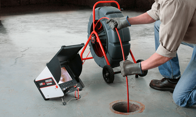 Video Pipe Inspection in Clarkesville